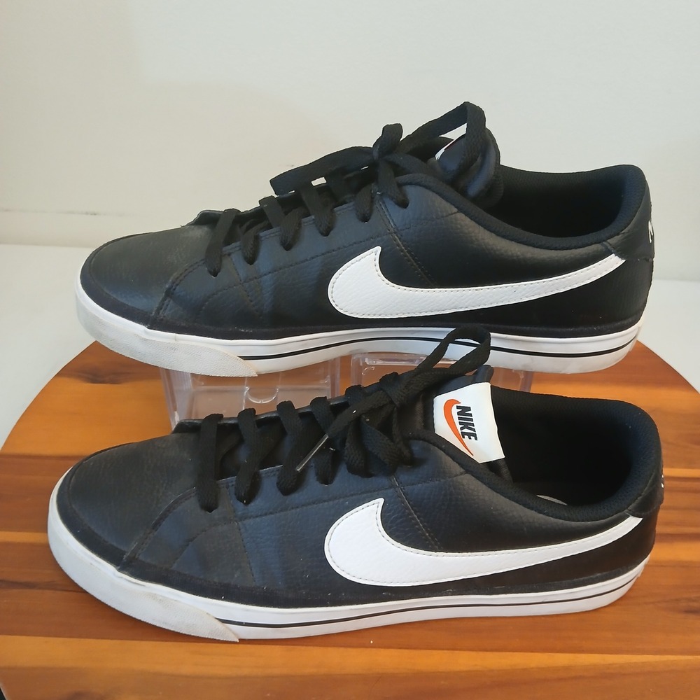 Nike Court Legacy Mens 12 Black Casual Shoes Sneakers CU4150-002